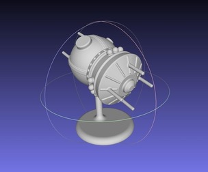 Vostok Capsule Printable Board Game Scale Space Race Micro Miniature