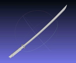 Ao No Exorcist Shura Kirigakure Fang Sword