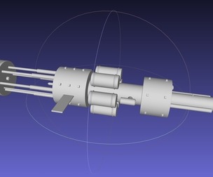 Orion Nuke Driven Hypothetical Spaceship Concept