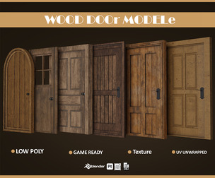 Wooden Door Pack Vol.1