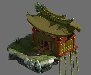 ula island scenes - to build a house on a lake 01