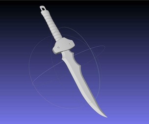 Solo Leveling Knife Intact And Broken Assembly