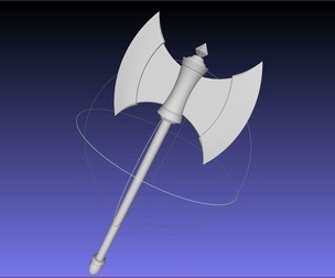 Frieren Eisen Axe Printable Model