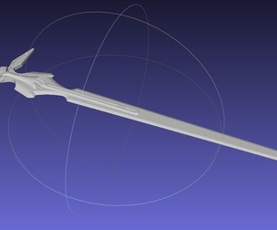 Sword Art Online Dark Repulser Sword Assembly