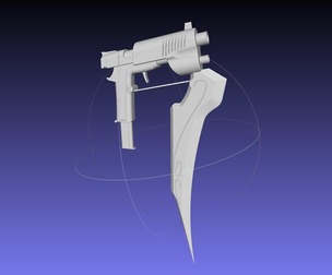 RWBY Ren Gun Basic Model