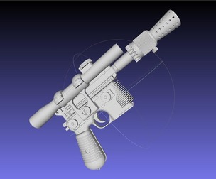 Star Wars Han Solo Blaster Basic Model