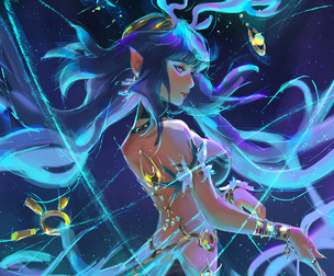 Lauma (Genshin Impact fanart).