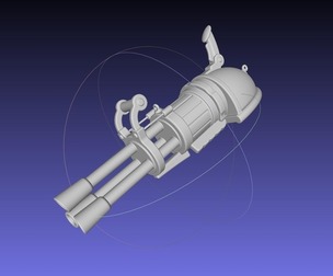 Arcane Jinx Pow Pow Gatling Gun Assembly