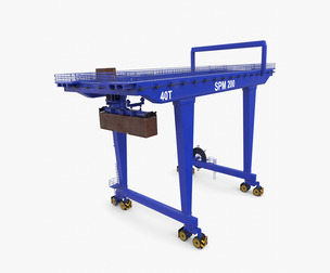 Rail Mounted Gantry Crane V2