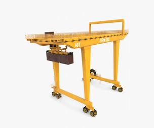 Rail Mounted Gantry Crane V4