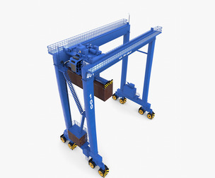 Rubber Tired Gantry Crane V1