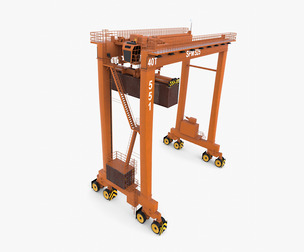 Rubber Tired Gantry Crane V2