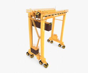 Rubber Tired Gantry Crane V2
