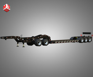 Lowboy Double Trailer - Oversize Load