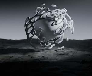 Stylized Alien Landscape Animation