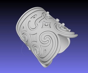 How To Train Your Dragon Patterned Wedding Bracelet