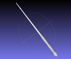 Star Wars Imperial Royal Guards Staff Prinable Assembly
