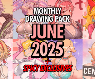 Monthly drawing pack - JUNE 2025