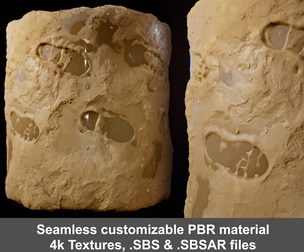 Send Mud Substance Painter Material and Textures