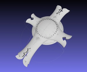 Mashu Kyrielight Shield 3D Printable Assembly