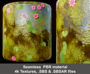 Water Pond Substance Painter Material and Textures