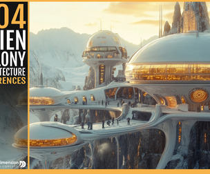 404 Alien Colony Architecture