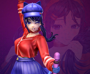 Mita Cappie/Miside.3D print model SFW