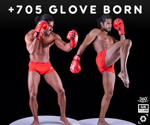 +705 Glove Born Reference Pictures – Vol 14 | 360° Shots