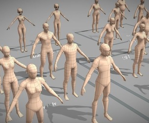 Base Mesh Pack - Character Collection