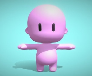 Free Pack - Chibi Base Mesh (Rigged)