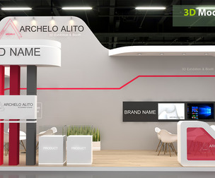 3d model booth
