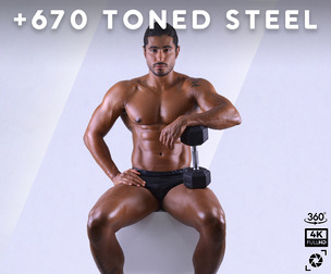 +670 Toned Steel Reference Pictures – Vol 32 | 360° Shots