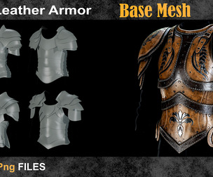 05 Leather Armor Base Mesh-vol 24