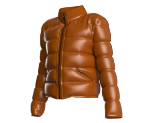 Brown Puffer Jacket
