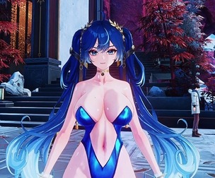 <鸣潮> 尤诺-兔女郎 油光 多色切换