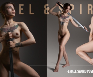 1120+ Steel & Spirit: Female Sword Pose References