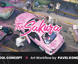 Multi-Tool Concept Art Workflow by Pavel Kondrashev