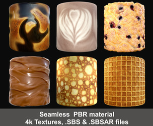 Sweets Substance Materials