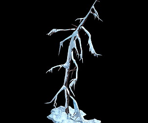 Game Model - snow - ice with maple 04 01