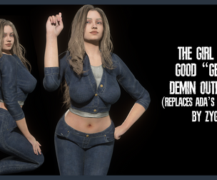 Resident Evil 4 Remake: Girl with good Jeans