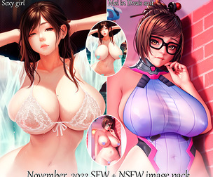November 2022 SFW + NSFW image pack