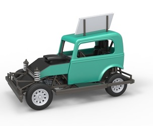 New Zealand Ministock car Scale 1:25