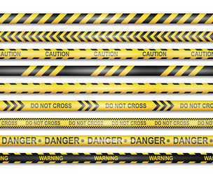 Caution Tape Police, Barrier, Tape Strips Safety, Hazards, Restricted Areas, EPS File
