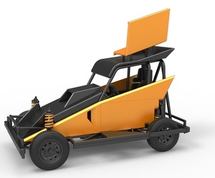 New Zealand Ministock car Version 2 Scale 1:25
