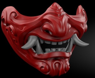 Red Oni Mask