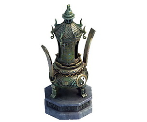 - incense burner stove large decorative stove 01