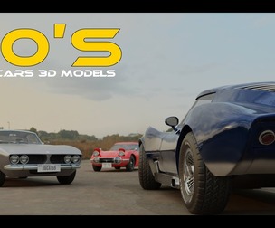 The Ultimate 90's Car Collection for Game and Animation Projects
