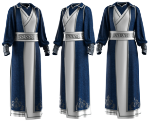 Imperial Blue Robe