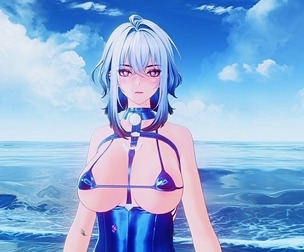 <鸣潮> 嘉贝莉娜-泳装 完整切换