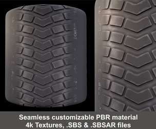 Tire Material and textures